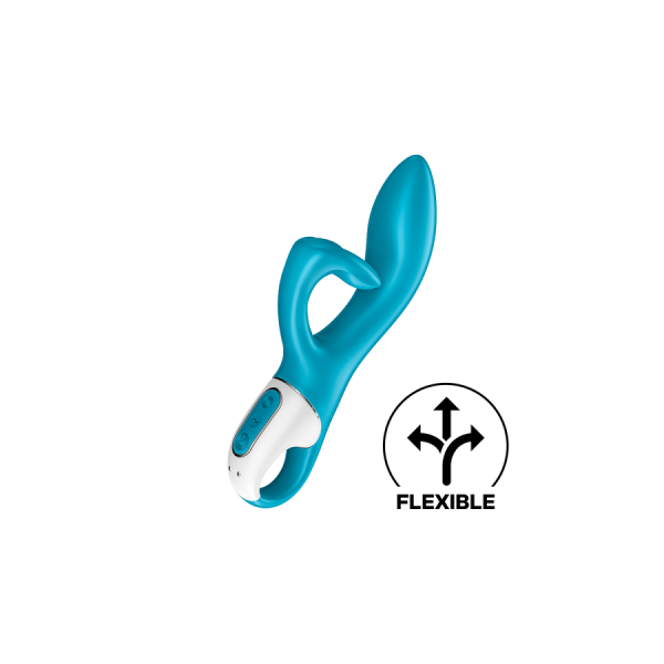 Vibromasseur rabbit bleu USB Embrace Me Satisfyer 